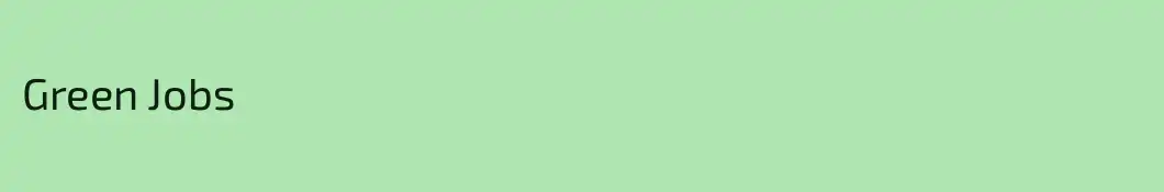 Green Jobs